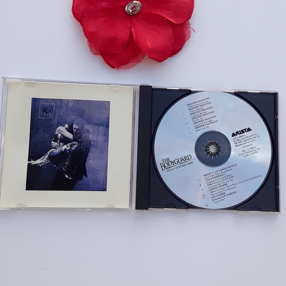🎼Classic Whitney Houston!!🤩 The Bodyguard Soundtrack CD - Picture 3 of 3